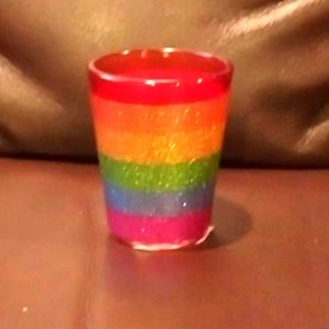Rainbow shot glass